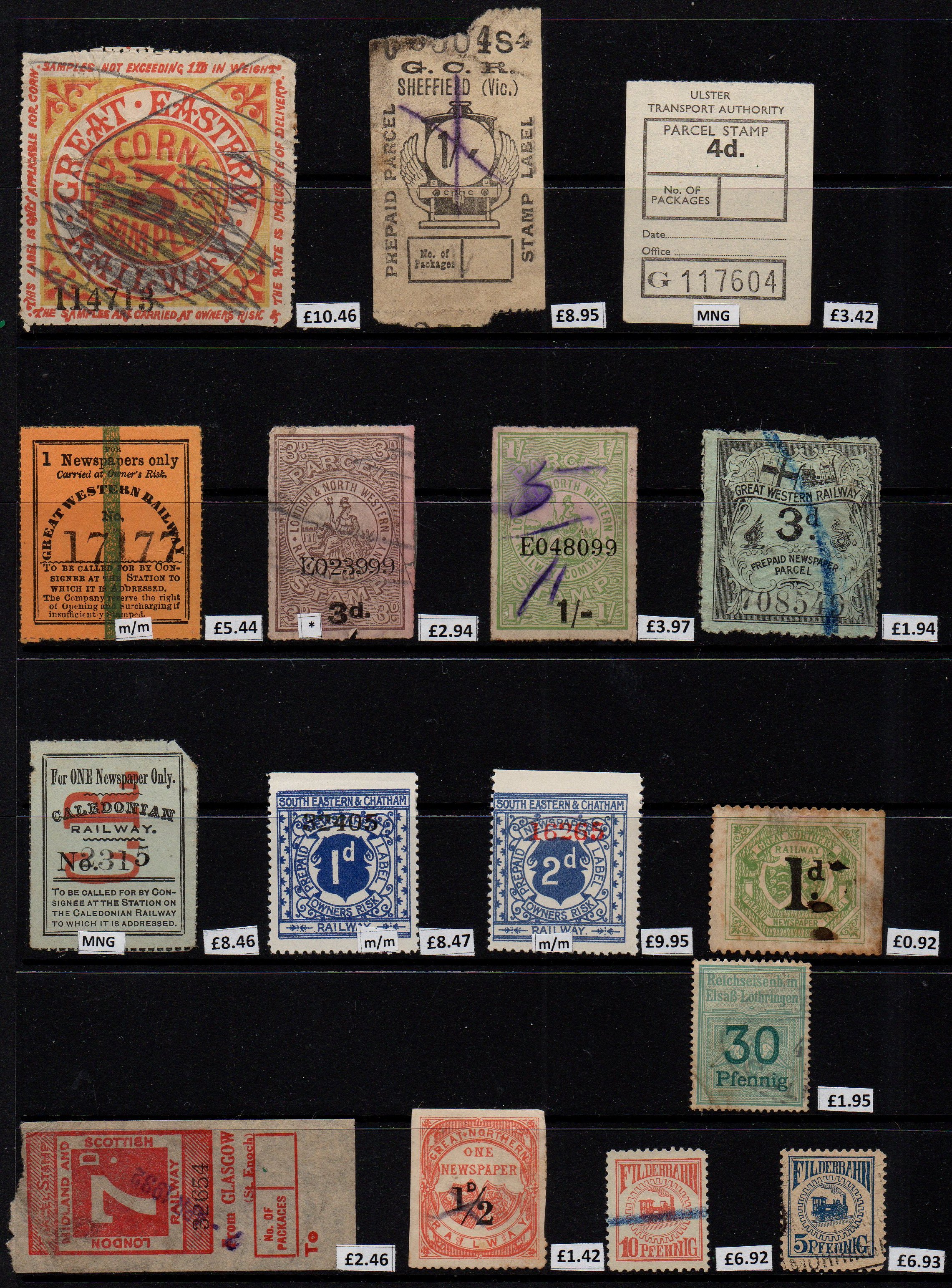 Railway Stamps Train Stamps Sellos Ferroviarios Timbres-poste ferroviaires Briefmarken Eisenbahn